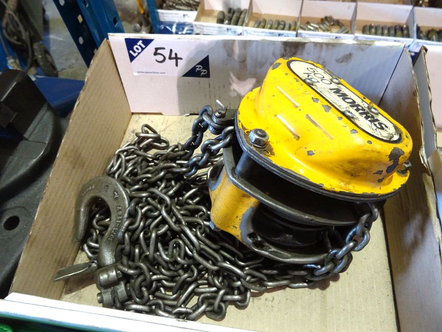 Morris 500kg manual chain hoist