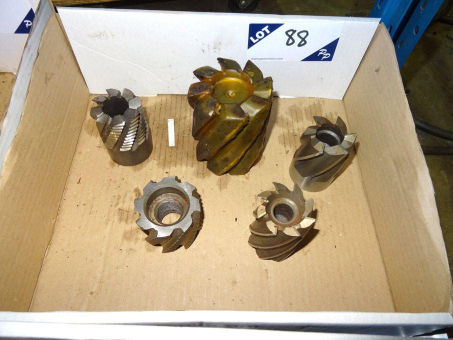 5x Dedlock end mills / rippers (unused)
