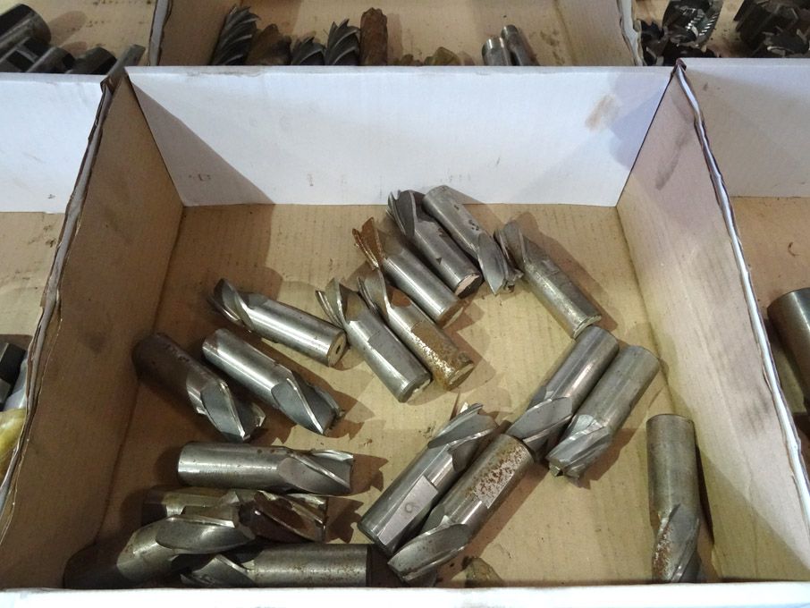 18x 25mm dia Cobalt end mills