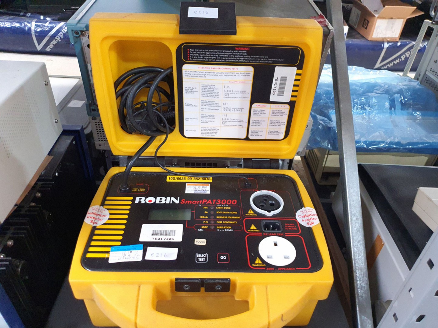Robin Smartpat 3000 PAT tester (E216)