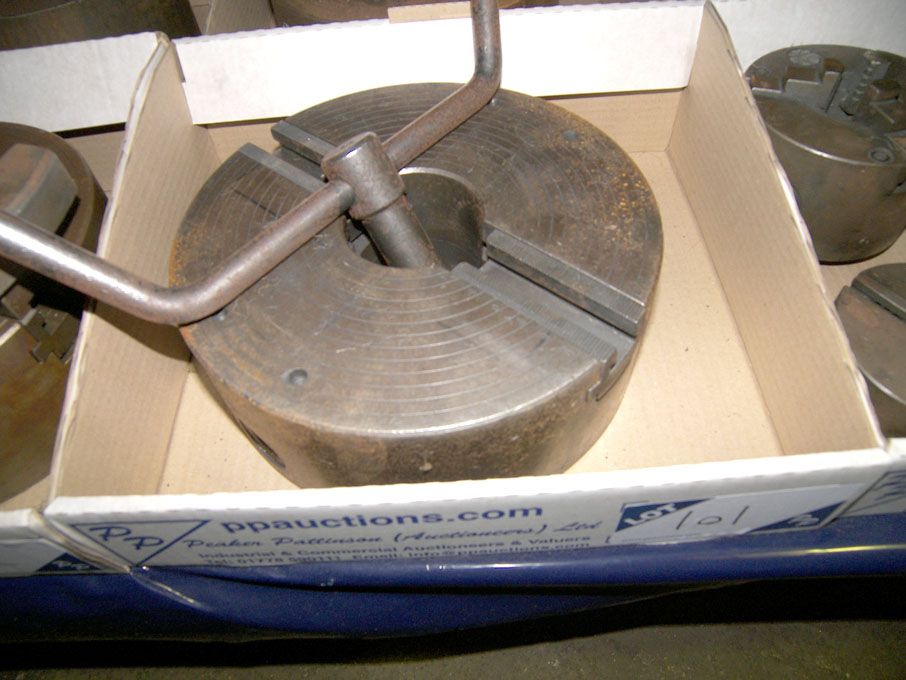 2x 250mm dia 2 jaw chucks