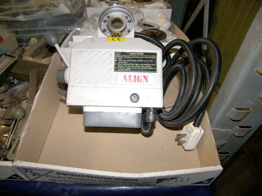 Align CE250 powered horizontal milling attachment...