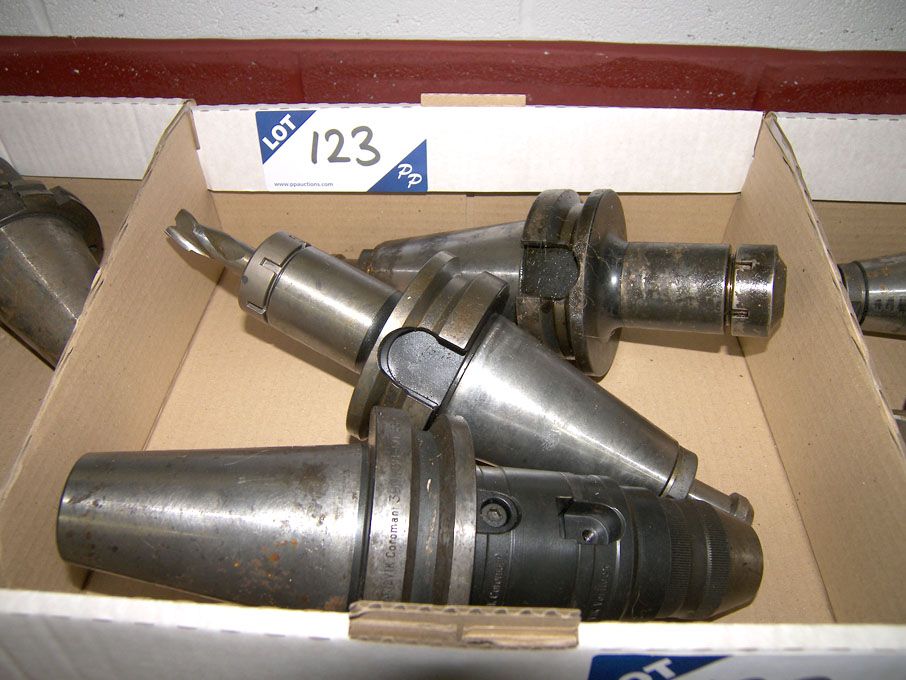 Qty various Sandvik Varilock 50 int tool holders e...