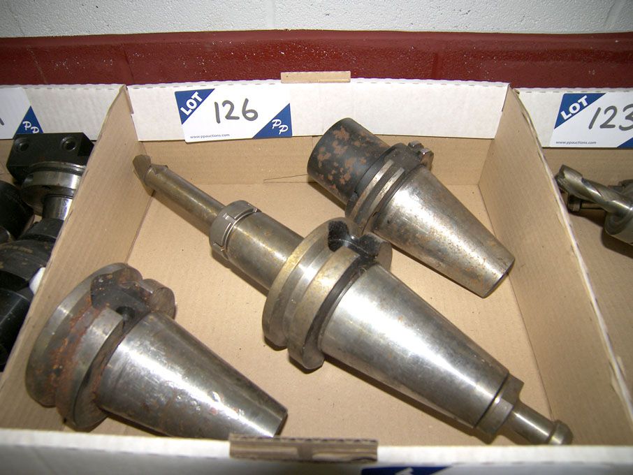 Qty various 50 int tool holders etc