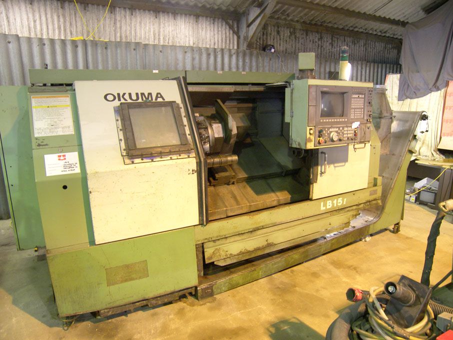 Okuma LB15II CNC lathe, 10 tool turret, OSP7000L c...