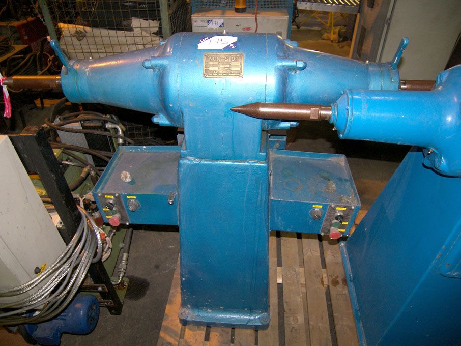 Bo-Morris twin spindle polishing wheel