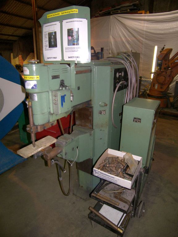 Schlatter PS130J spot welder, 130kva, 650mm throat...