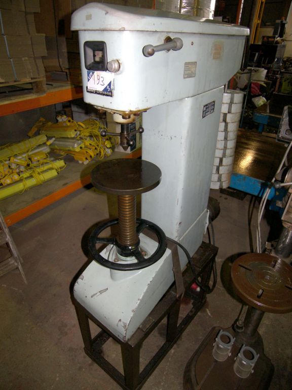 Avery Denison 6403/A hardness tester, 10" dia tabl...