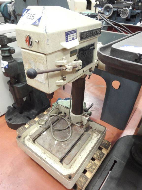 Haegen & Goebel HG6 single spindle bench drill, 50...