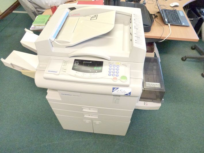 Gestetner 2822td A3/A4 mono photocopier (E-5 fault...