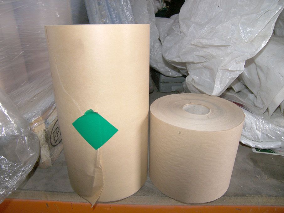 50 rolls 300mm wide brown paper (unused)