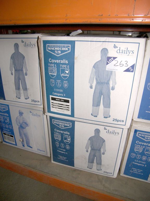 50x XL & 50x XXL Macrobond type 5 & 6 coveralls (b...