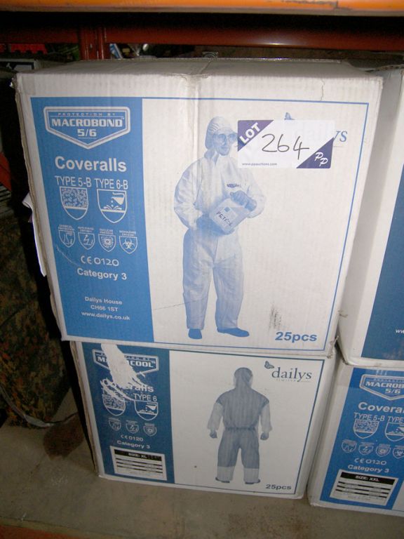 50x XL & 50x XXL Macrobond type 5 & 6 coveralls (b...