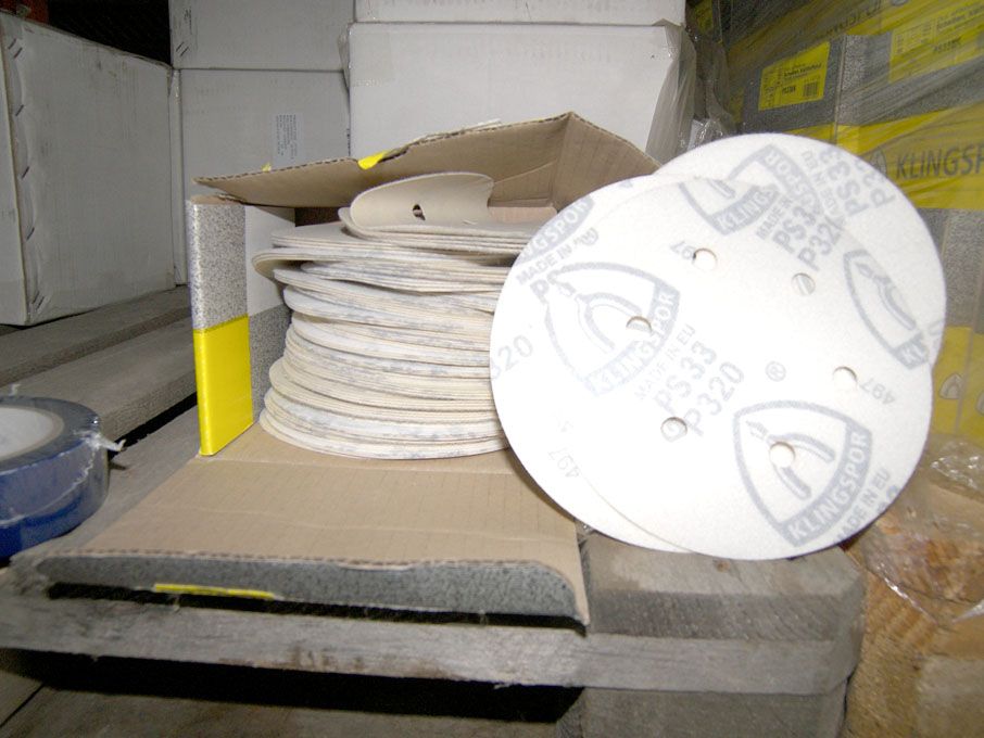 20 boxes (100 per box) Klingspor 320 grit sanding...