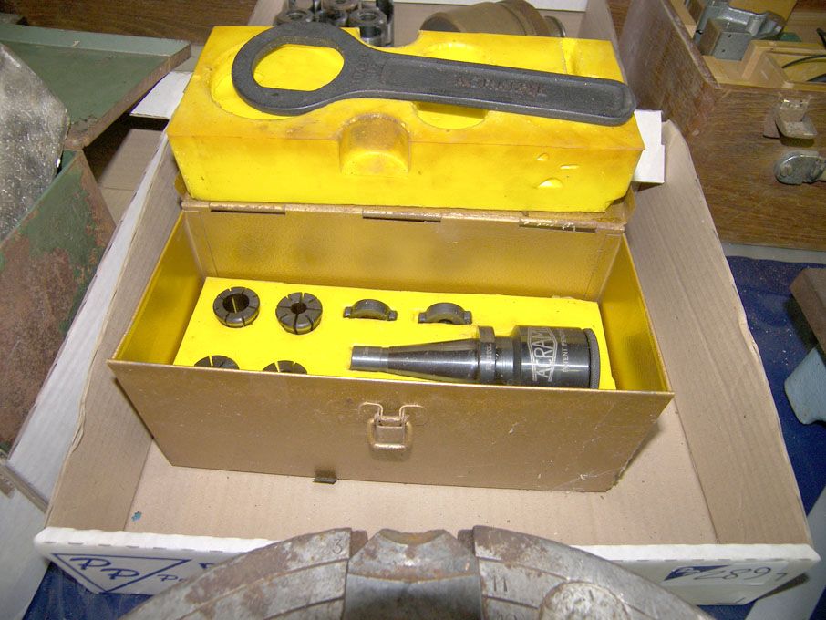 Acramill high precision milling chuck in case