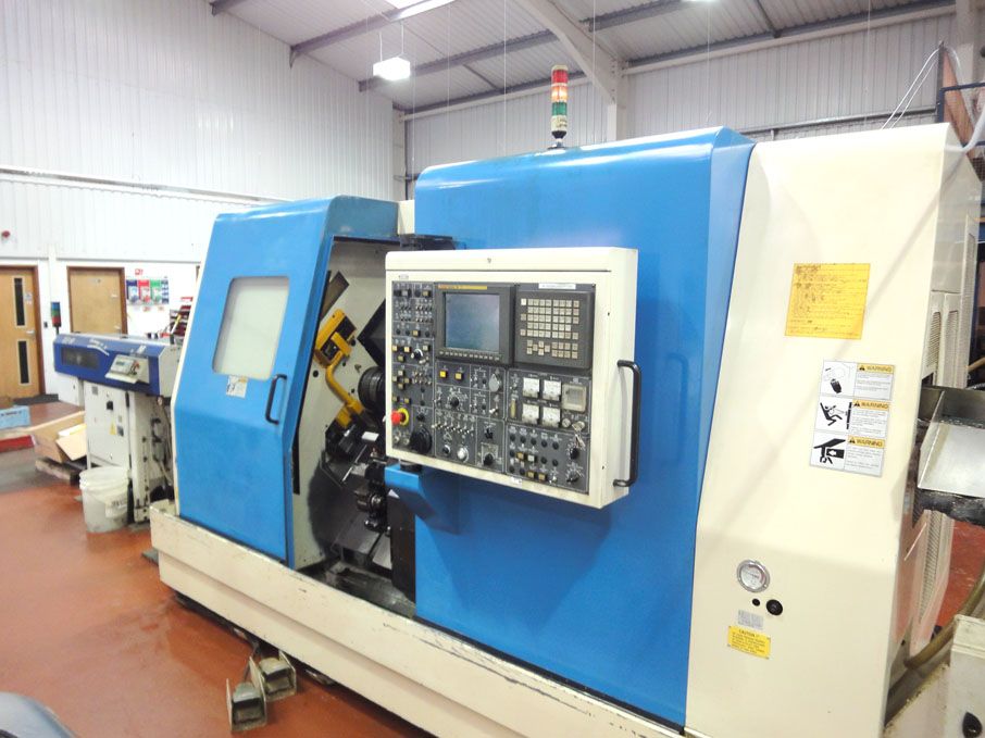 Nakamura WT250 twin spindle CNC turning centre, tw...