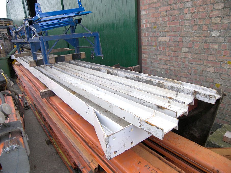 4x 120x60mm x 6m approx I beams & 3x 250x150mm x 6...