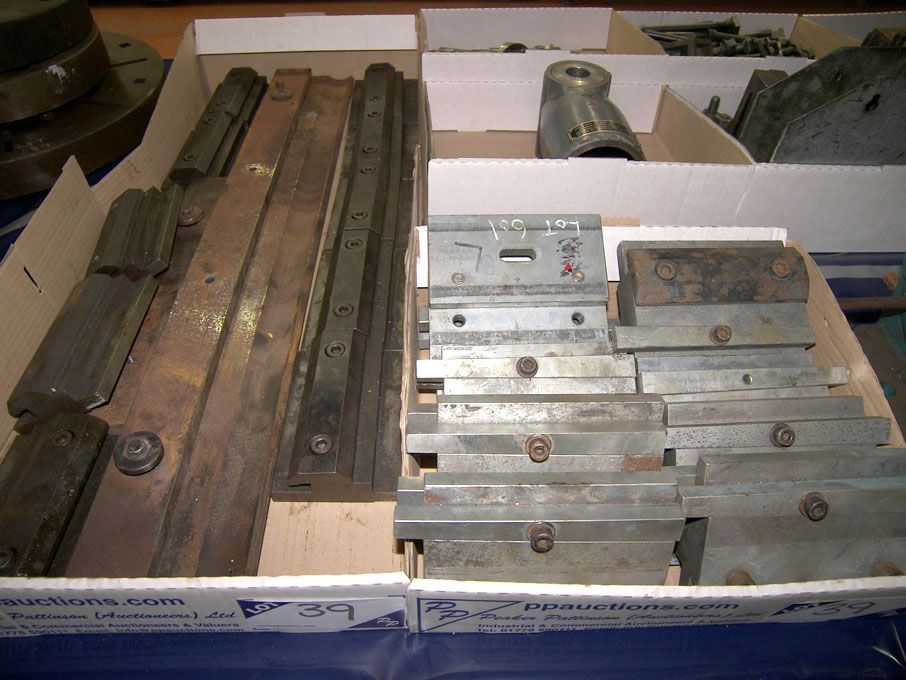 Qty various top & bottom pressbrake tools