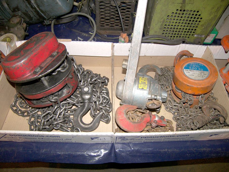 Felco 0.5ton & similar manual chain hoists