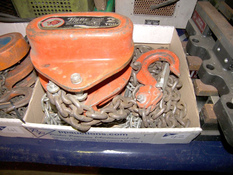 Tiger 2 ton manual chain hoist
