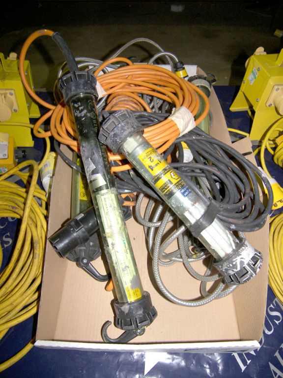4x Hornet etc flame proof inspection lamps, 110v