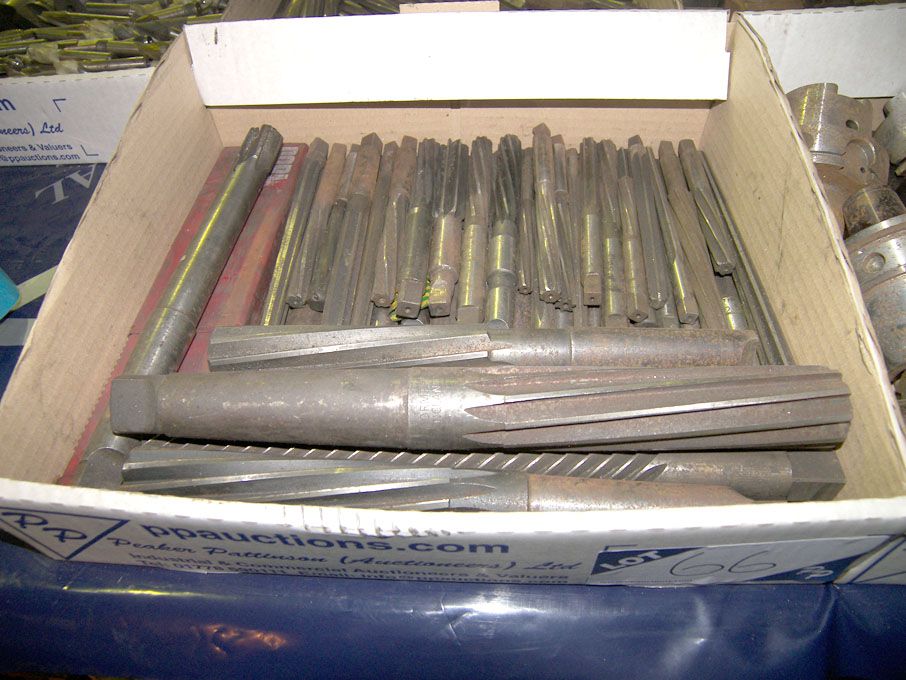 Qty HSS machine reamers to 28mm approx