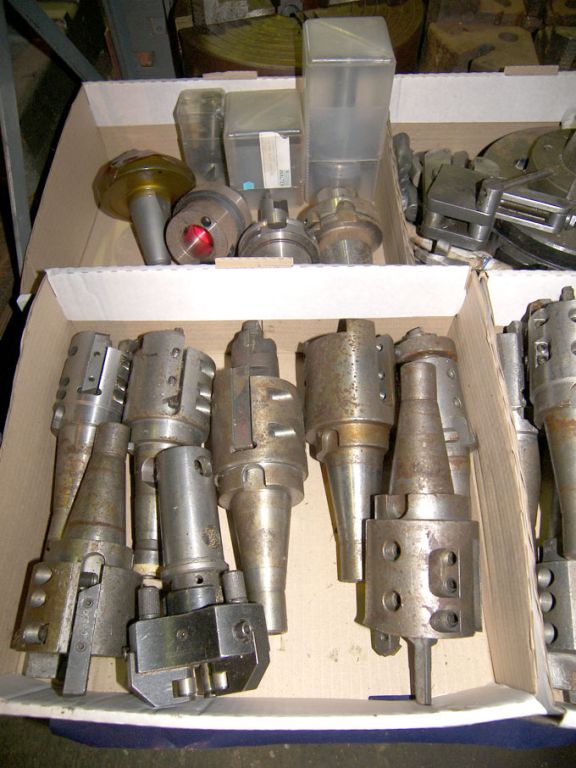 Qty various tool holders etc in 6 boxes