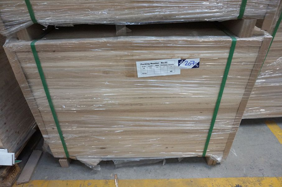 40 approx Time Rich American white oak sheets, 120...