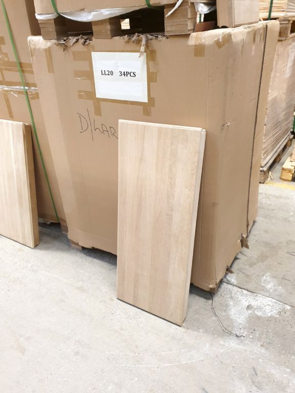 34x similar oak tops, 1030x420mm