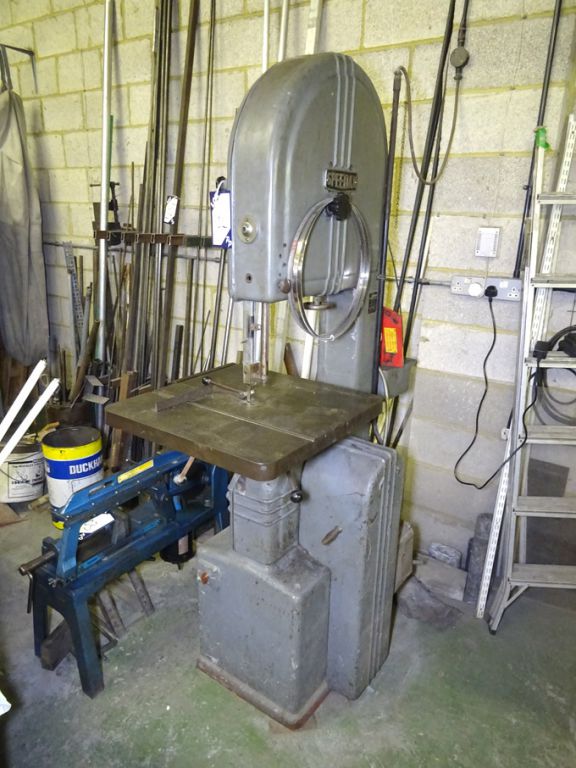 Speedax 20" vertical bandsaw, 1100rpm, 18" throat,...
