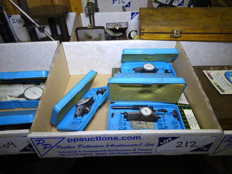 3x Verdict dial gauges & John Bull dial gauge