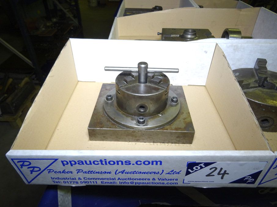 Pratt Burnerd N30 100mm diameter 3 jaw chuck