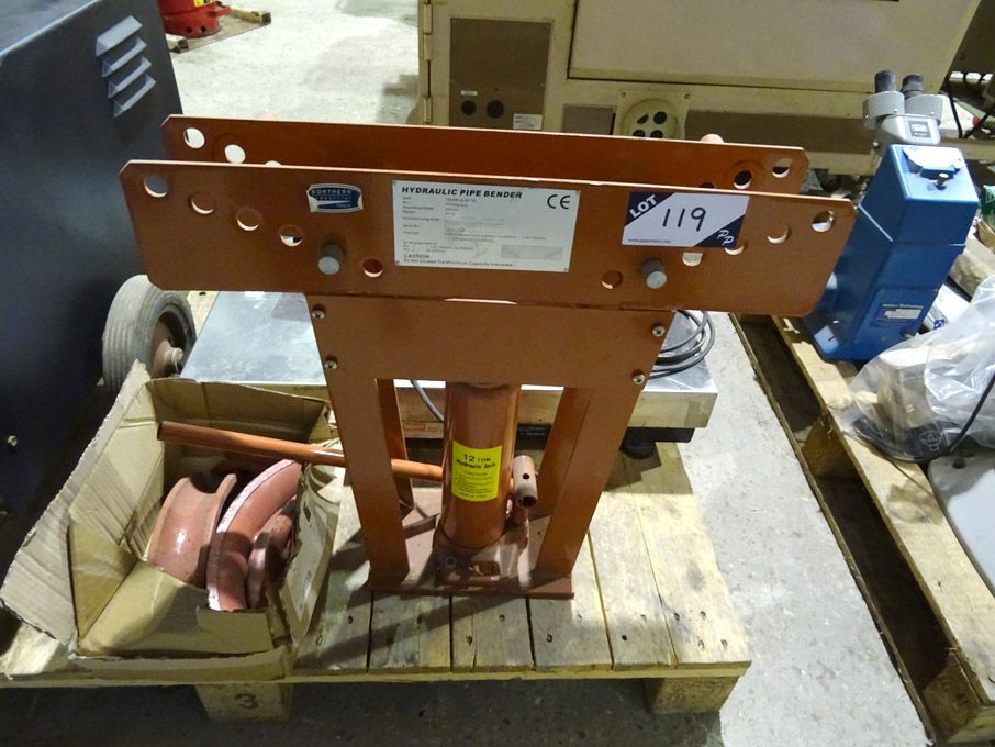 Northern Industrial 14420E hydraulic pipe bender,...