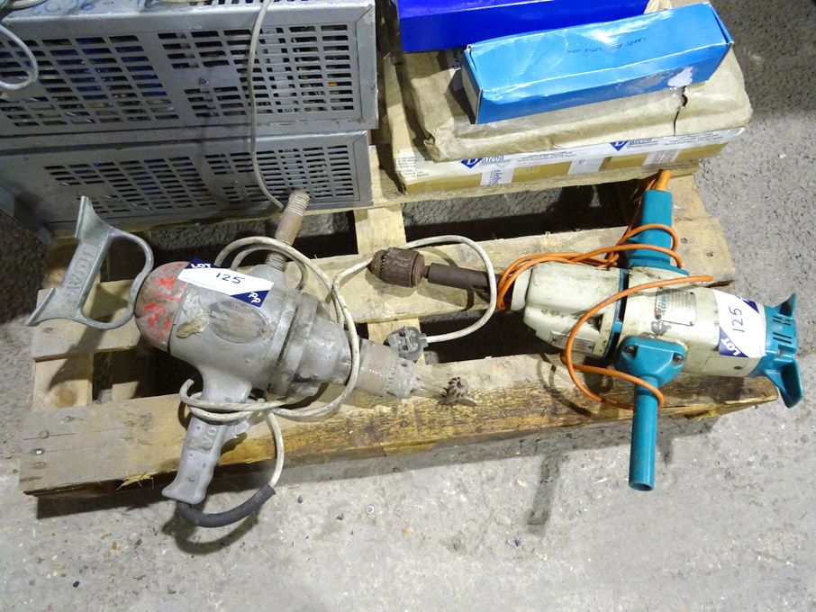Wolf WD6C A heavy duty drill, 240v & Wolf 3391 hea...