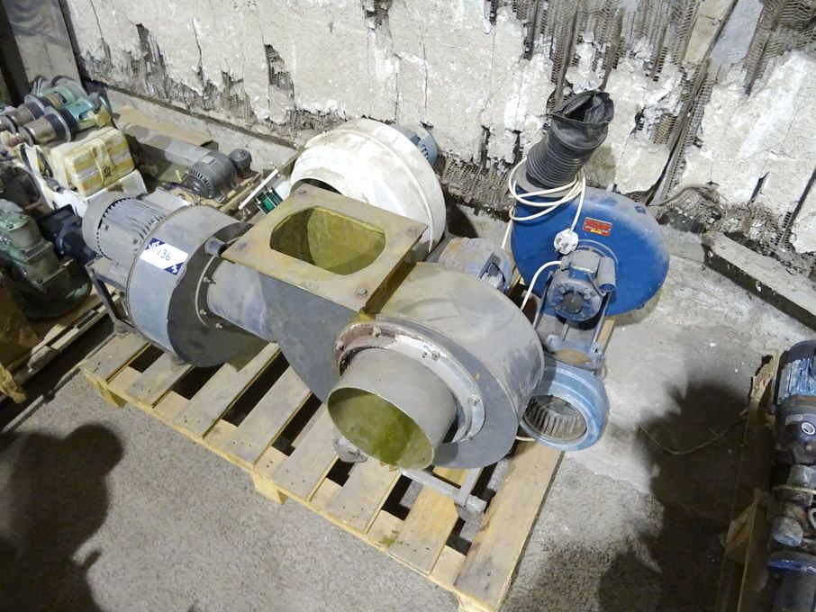 Qty various electrical blower units inc: British O...