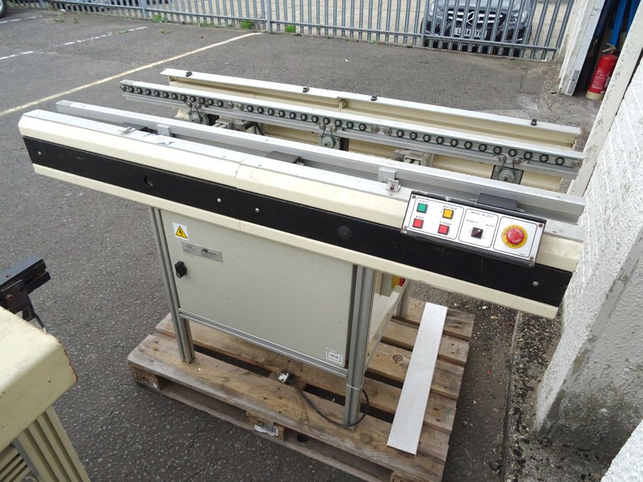 PAF Systems Ltd link conveyor, 1500x500mm (1995) -...
