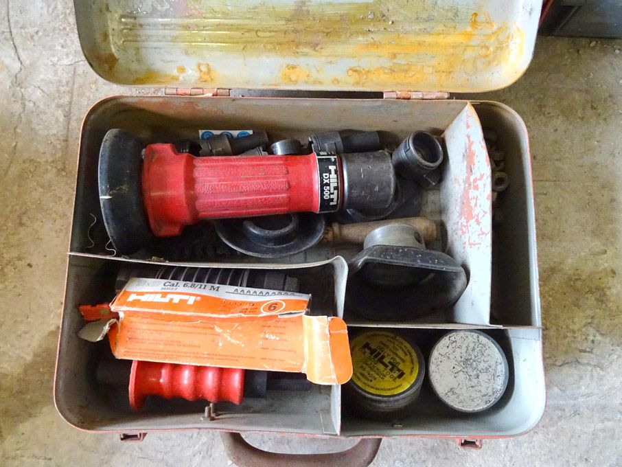 Hilti DX500 rapid fastening system in case - Lot l...
