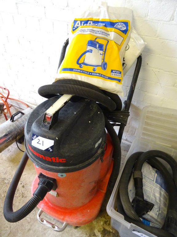 Numatic 240v industrial vacuum - Lot located at: D...