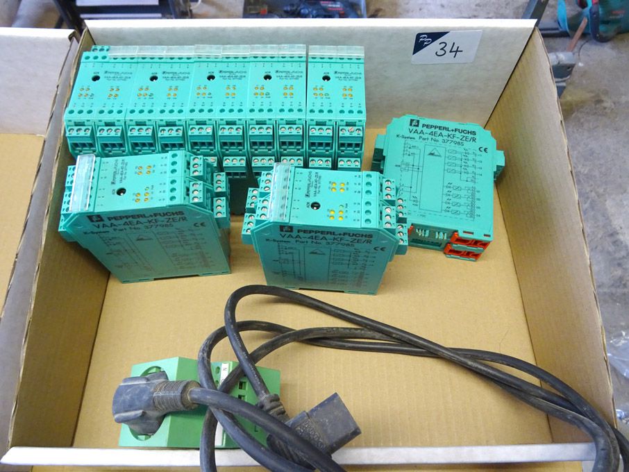 8x Peeperl + Fuchs VAA-4EA-KF-ZE/R contactors - Lo...