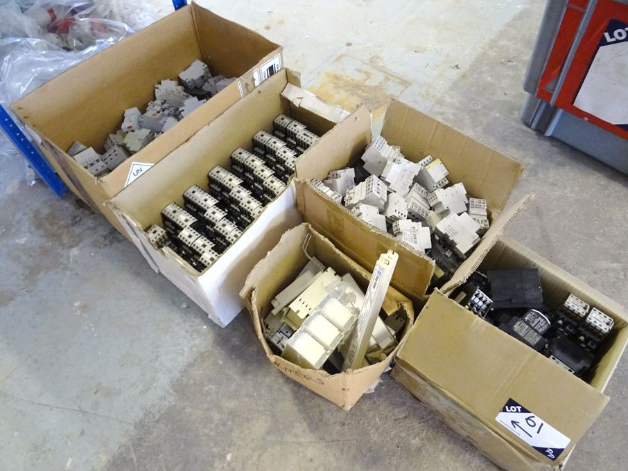 Qty various Hager, Telemecanique, Moeller etc MCBs...