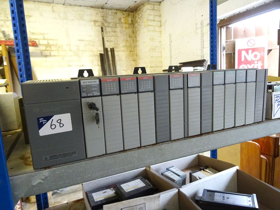 Allen-Bradley SLC 5/03 CPU, 3x 115VAC inputs, 2x A...