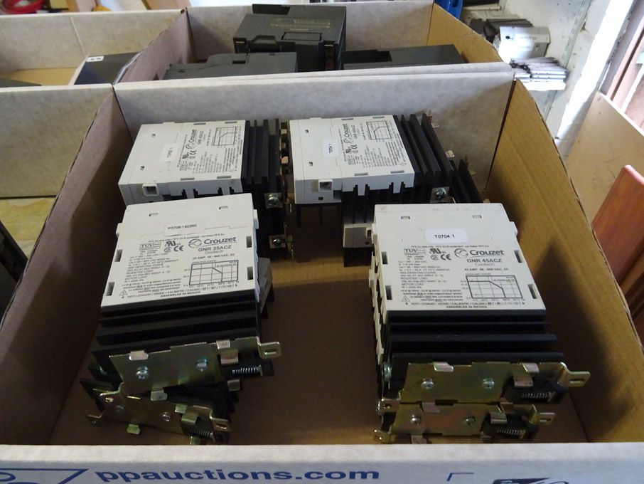 8x Crowzet GNR 45ACZ solid state relays - Lot loca...