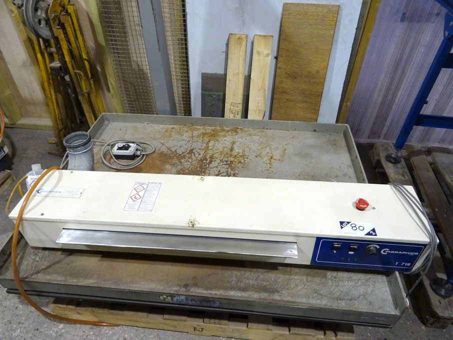 Cirgraphics T710 diazo developer - Lot located at:...