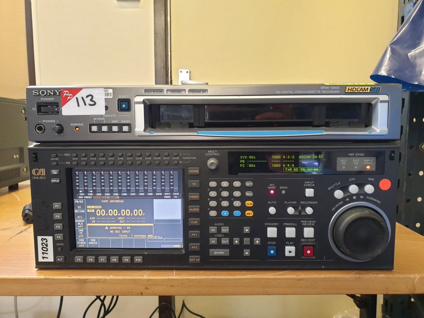 Sony SRW-5800 HD digital video cassette recorder