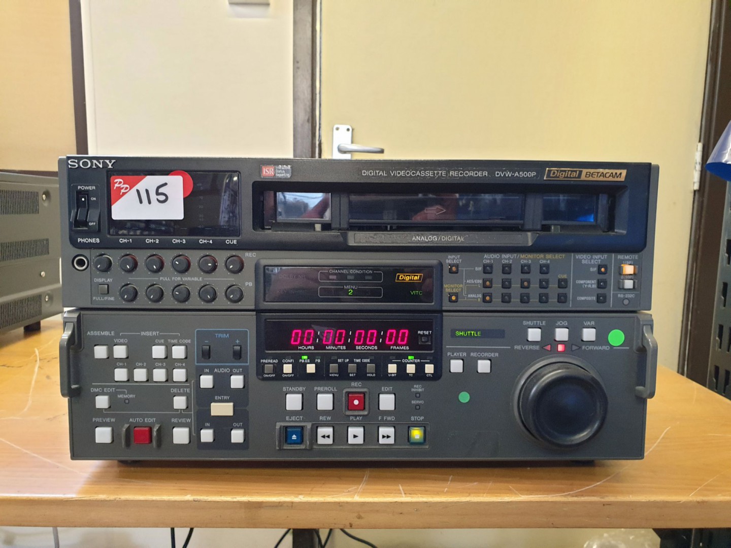 Sony DVW-A500P digital video cassette recorder