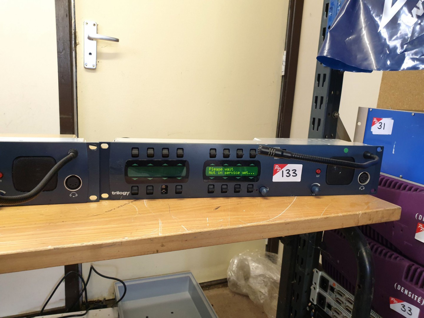 Trilogy Gemini 700-31-02 rack type talk back panel