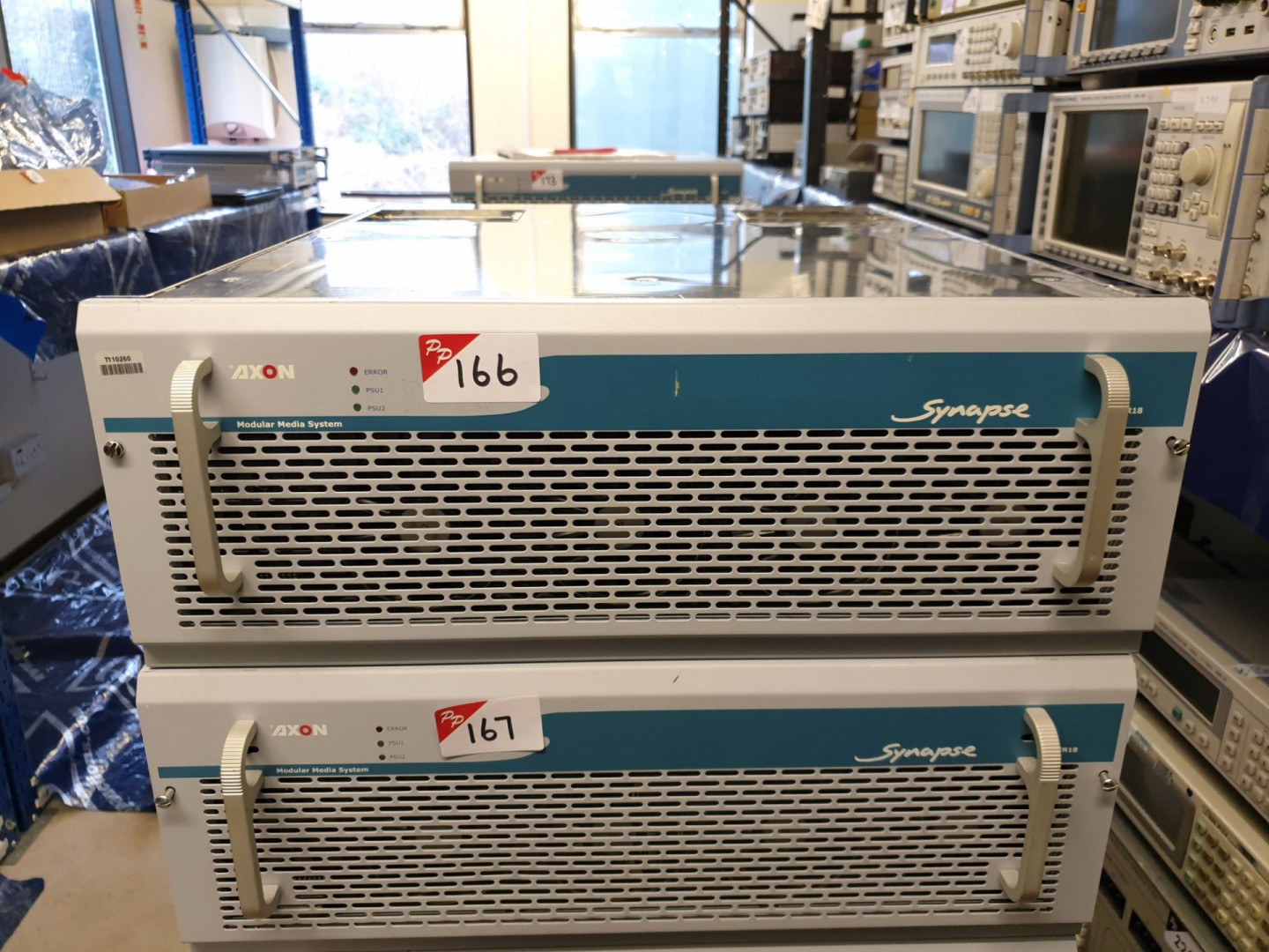 Axon Synapse SFR18 modular media chassis inc: 15x...