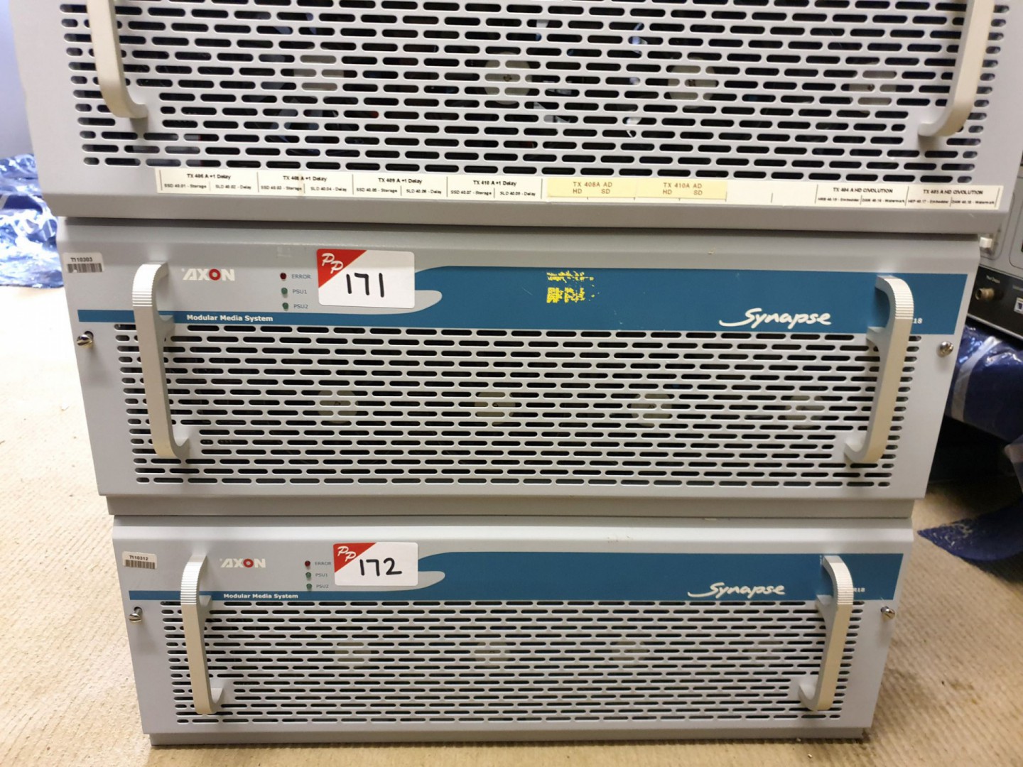 Axon Synapse SFR18 modular media chassis inc: 13x...