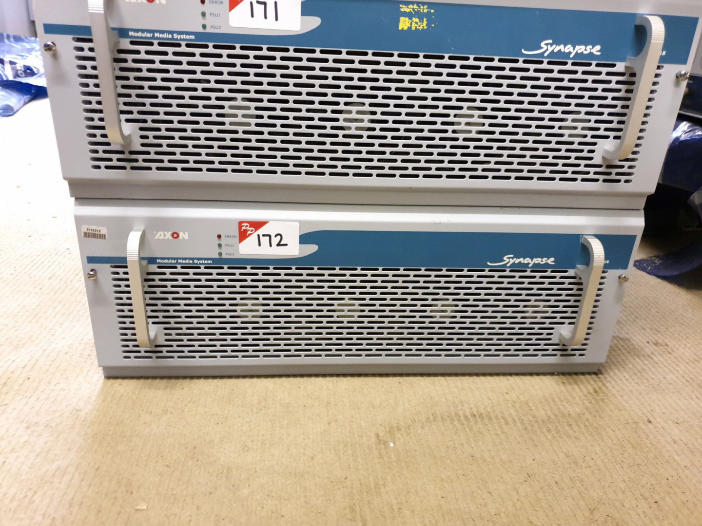 Axon Synapse SFR18 modular media chassis inc: 5x H...