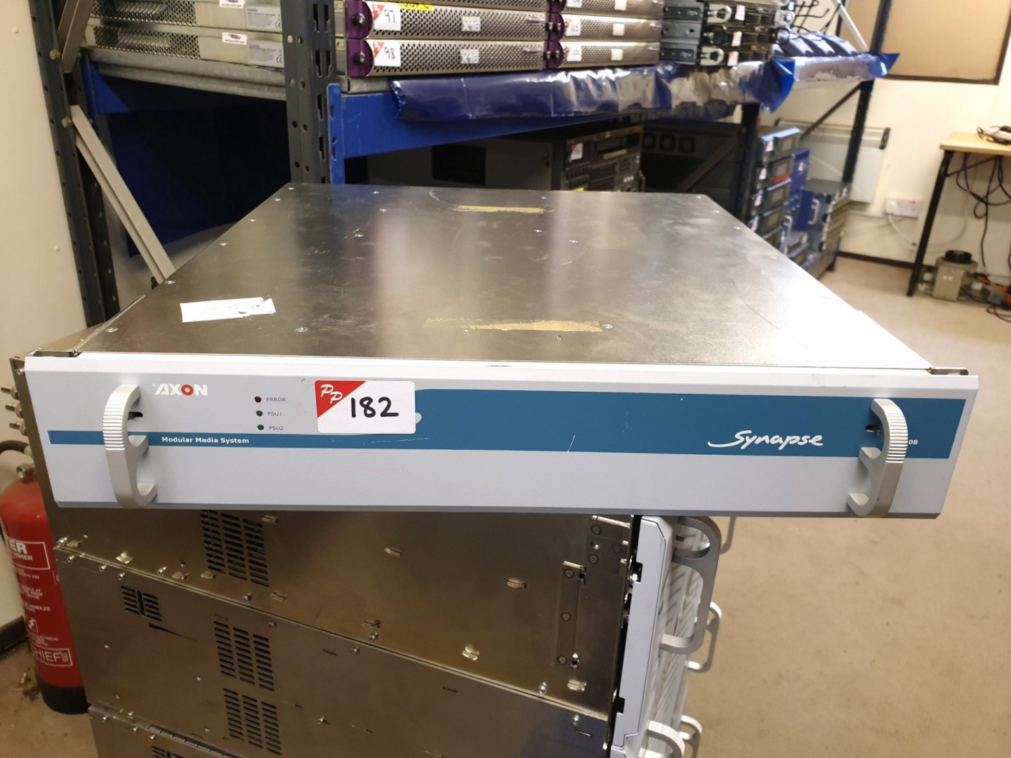 Axon Synapse SFR08 modular media chassis inc: 2x D...